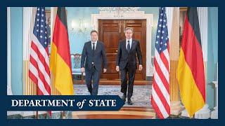 Secretary Blinken meets with German Vice Chancellor Robert Habeck