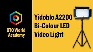 Yidoblo A2200 Bi-Colour LED Video Light