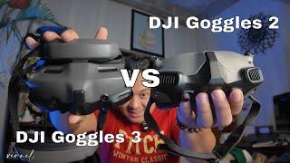 DJI Goggles 3 vs DJI Goggles 2 // DJI Avata 2