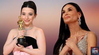 How Demi Moore Reacted to Mikey Madison’s Best Actress Win  Oscars 2025