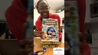 Try Russian Candy With Me!️️ #candy #candies #candyopeningvideo #russia #try #food #bible