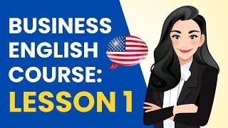 Business English Course - Lesson 1 - Essential Job Vocabulary