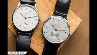 #WhichWatchWednesday: Nomos Metro neomatik 39 Silvercut VS Nomos Orion 38 Datum