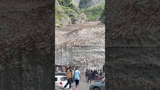 Glacier melting naran valley #kunharriver #glacier #naranvalley #pakistantourism #hazara #mansehra