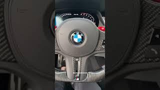 BMW X6M F96 carbon fiber steering wheel / карбоновый руль БМВ Х6М