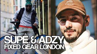 Supe and Adzy cruising London - Fixed Pirates Crew - 픽시