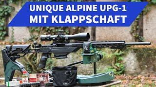 Unique Alpine UPG-1 Präzisionsrepetierer − Die Modelloption mit Klappschaft