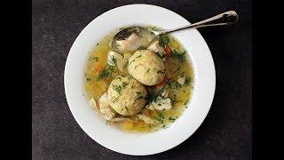 Andrew Zimmern Cooks:  Matzoh Ball Soup