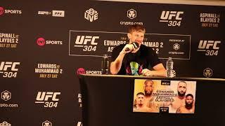 UFC 304 Media Day: Arnold Allen Overcomes Fear After 2-Fight Skid – What to Expect!
