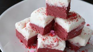 Red Velvet Fudge