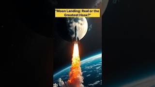 "Moon Landing: Real or the Greatest Hoax?" #shorts #shortvideo #shortsfeed #space