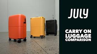 July Carry On Luggage Compared