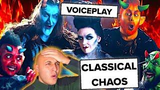 Classical Musician's Reaction & Analysis: CLASSICAL CHAOS by VOICEPLAY