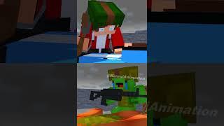 Who to HELP? - MAIZEN Minecraft Animation #shorts