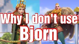 Why Don't I use Bjorn for kvk 1