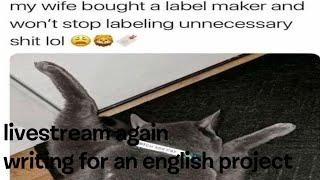 LIVE WRITING SOMETHING FOR ENGLISH CLASS | AUTUMN STREAM #5