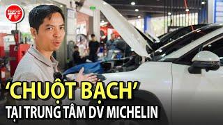 Mang xe "cô hàng xóm" đi khám & thay đồ tại Trung tâm Dịch vụ Michelin tại HN | TIPCAR TV