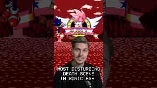 MOST DISTURBING AMY DEATH SCENE IN A SONIC.EXE GAME  #shorts #sonicexe #exe #sonichorror #luigikid