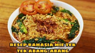 Sejak Tahu Resep Ini Pasti Tidak Akan Beli Diluar Lagi - Resep Mie Tek Tek Kuah Khas Abang-Abang