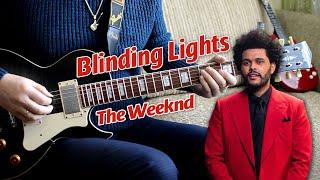 The Weeknd – Blinding Lights, соло на гітарі, акорди, ноти, табулатура, урок