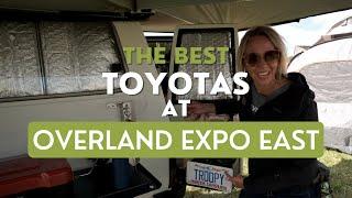 The best Toyotas at Overland Expo East 2022