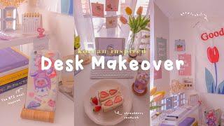 AESTHETIC DESK MAKEOVER  | Attic Room | Korean Inspired + Minimalist | Shopee Haul | Philippines