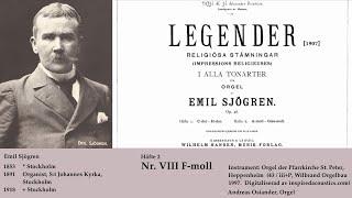 Emil Sjögren (1853-1918): Legend F-moll (Häfte 2 Nr 8)