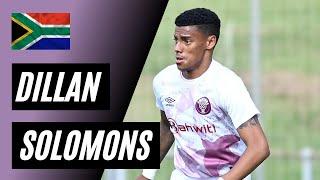 Dillan Solomons  Speed, Assists & Goals (Highlights)