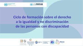 Clase 11 de junio. Ciclo de formación sobre derecho a la igualdad y no discriminación.