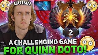 A CHALLENGING GAME for QUINN at LESHRAC HIGH MMR DOTA 2!