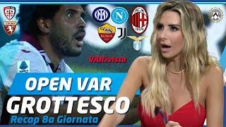 Tifosi GIU LA SCIARPA!  Analisi degli EPISODI da MOVIOLA  Recap 8a giornata #SerieA