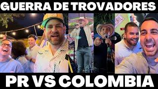 GUERRA DE TROVADORES PR VS COLOMBIA | VLOG 367 | Alejandro Gil