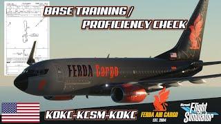 MSFS PMDG 737 Base Training / Proficiency Check | Touch & Go's  w/ USAF Instructor Pilot