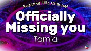 Tamia - Officially Missing You (KARAOKE VERSION)