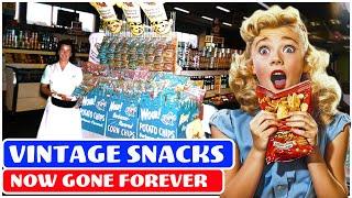 Forgotten & Discontinued Snack Foods that WE WANT BACK