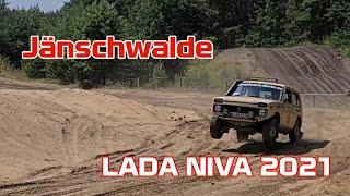 Jänschwalde LADA NIVA 2021 (22. Internationales Treffen mit Zeitrennen)