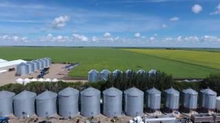 Canadian farmers. Delage farms. Indian Head, Saskatchewan, Canada. (4K video) #MYAGROTOURS