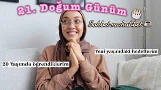 21 OLDUM!  *Doğum günüm, sohbet muhabbet, Cider alışverişi!* *KanadadaFatma 