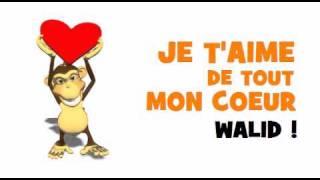 JE T'AIME WALID