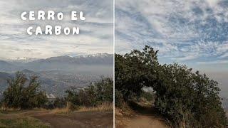 Cerro el Carbón. Hiking for beginners in Santiago, Chile