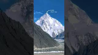 Breathtaking view of K2 | The world's most dangerous mountain | #azharhashmi #ak5sports #shorts #k2