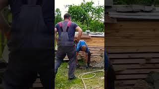 Скважина абиссинка 25 метров,обсадка. #свояскважина52 #shorts