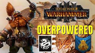 The Thunderbarge Is Next Level OP! Cathay vs Dwarfs - Total War Warhammer 3