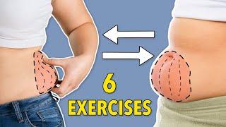 6 BEST EXERCISES TO GET RID OF LOVE HANDLES AND LOWER BELLY FAT