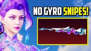 NO GYRO SNIPING WITH NEW MAX AWM!! | PUBG Mobile