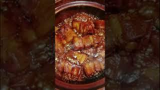 PORK BELLY ADOBO #asmr #asmrsounds #satisfying