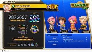 THEATRHYTHM FINAL BAR LINE castle cornelia difficulté 2 mode:Duo solo Full critical