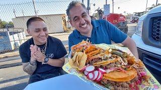 The delicious Juarez Tacos located at 4684 Saviers rd Oxnard Ca & joined by  @youngquicks