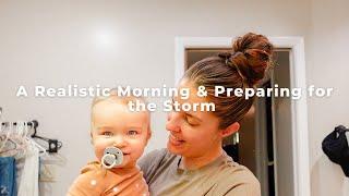 DAY IN THE LIFE | Realistic Morning, Hurricane, & Grocery Haul