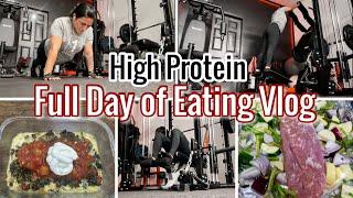 FULL DAY OF EATING HIGH PROTEIN | IN WITH JEN